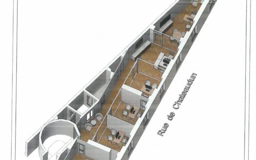 Bureaux à louer de 106,40m2